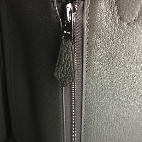 Hermès Birkin 30 Togo - C6 green Grey - Picture 9 of 9